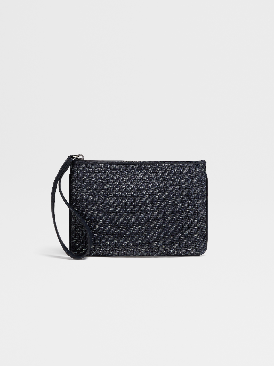 Dark Blue #UseTheExisting™ Denim PELLETESSUTA™ Mini Pouch